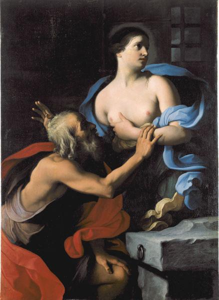 Giovanni Domenico Cerrini Carita Romana oil painting image